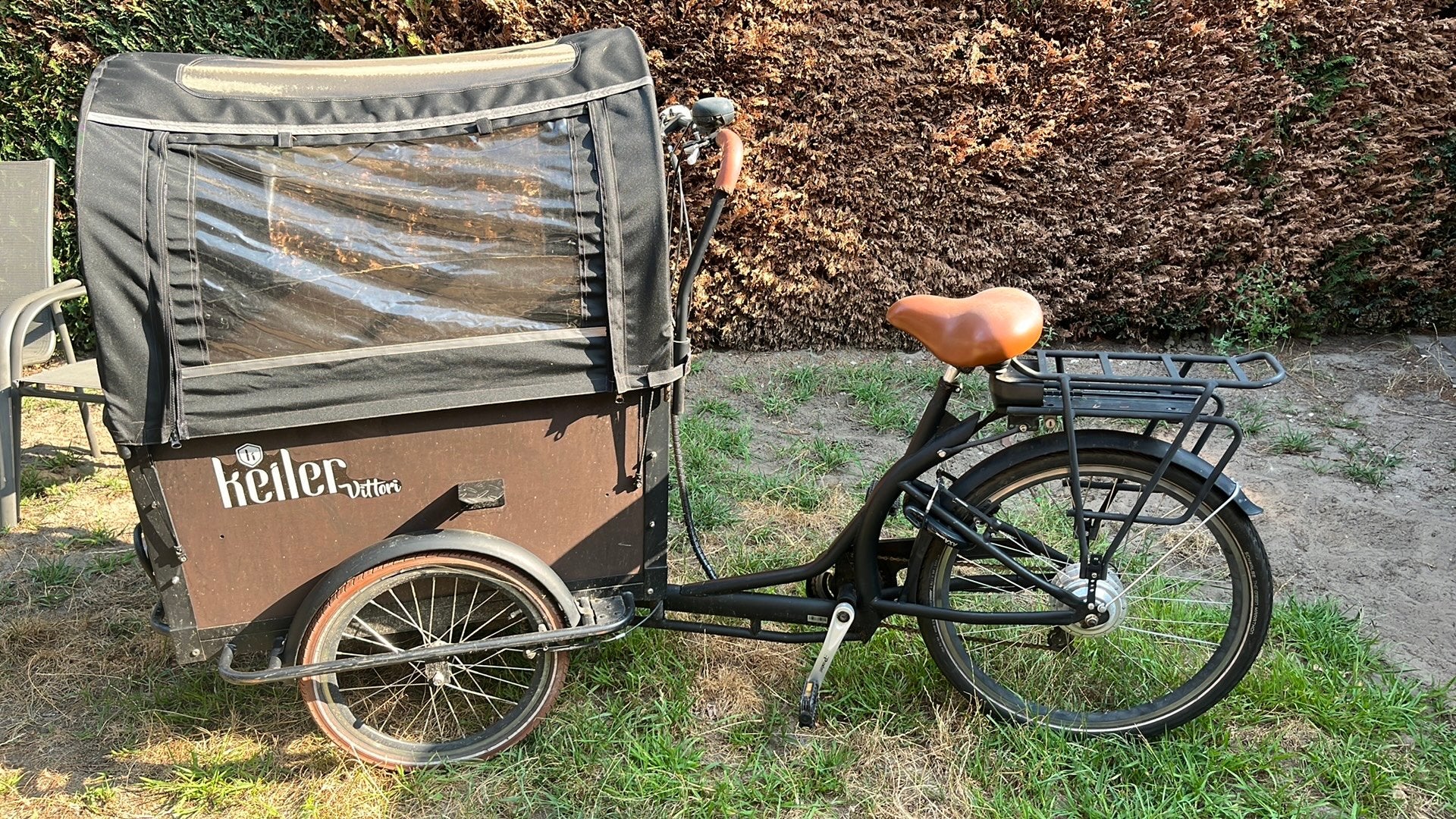 Keiler bakfiets, Ophalen, Gebruikt, 4 kinderen of meer