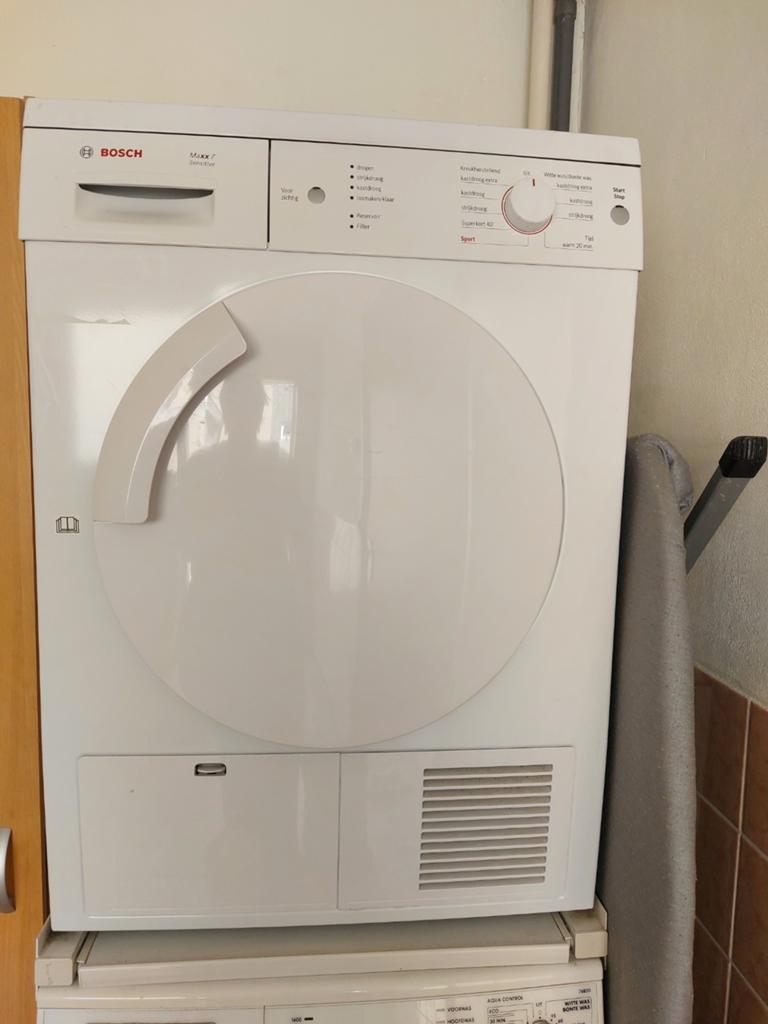 Bosch Maxx 7 Sensitive Condensdroger WTE84103NL/32, Witgoed en Apparatuur, Wasdrogers, Ophalen, 6 tot 8 kg, Gebruikt, 85 tot 90 cm