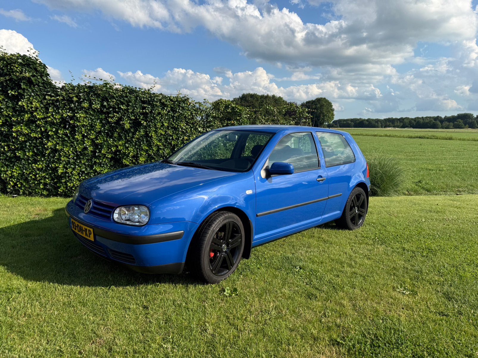 Volkswagen Golf 1.4 55KW 1999 Blauw, Auto's, Voorwielaandrijving, 1037 kg, 15 km/l, 4 cilinders
