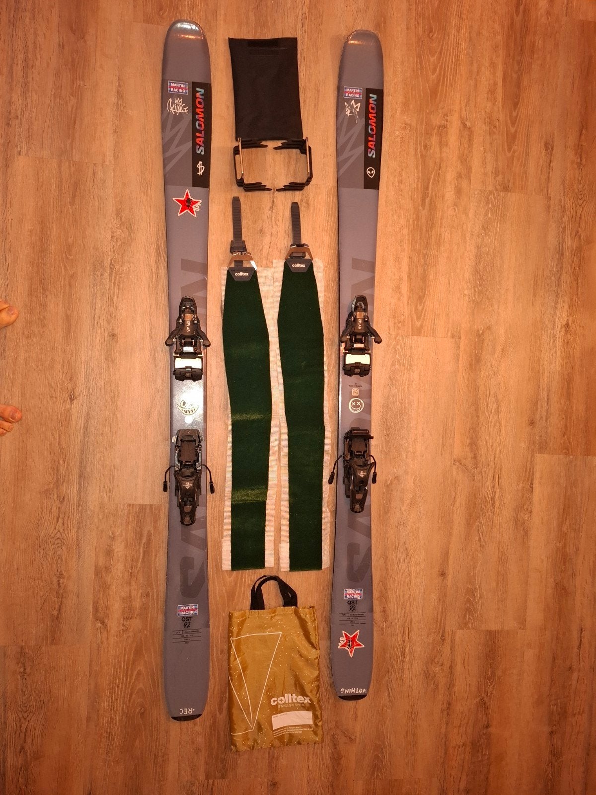 Salomon QST 92 ski touring/freeride set (176 cm), 160 tot 180 cm, Gebruikt, Skiën, Ski's
