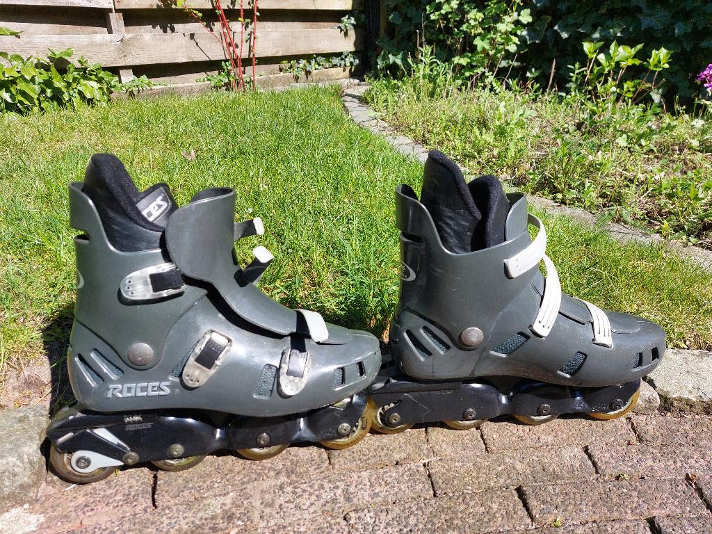 Skeelers, Sport en Fitness, Skeelers, Ophalen, Gebruikt, Inline skates 4 wielen, Heren