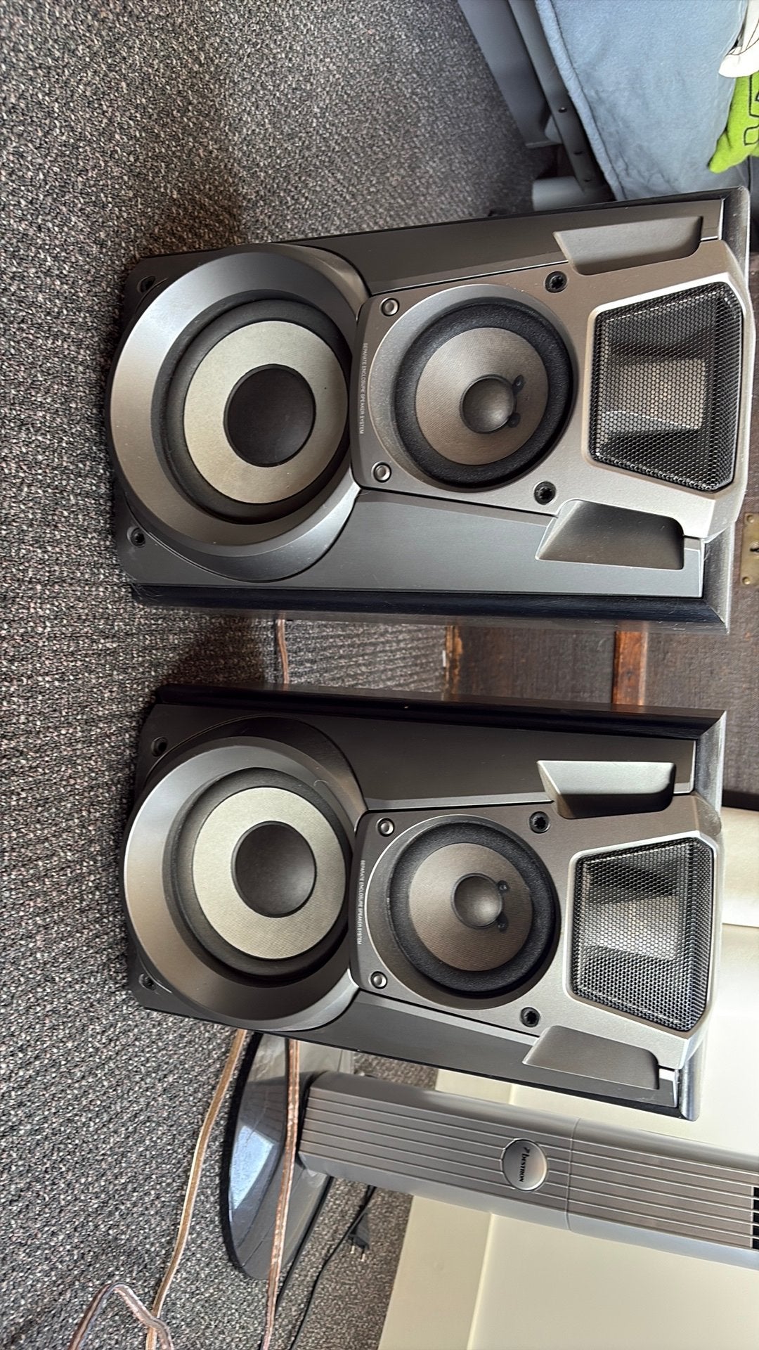 Speakers Technics, Gebruikt, Inclusief kabels, Speakerset, 60 tot 120 watt