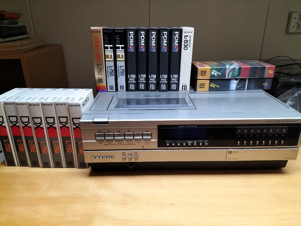 Betamax Videorecorder, Ophalen of Verzenden, Zo goed als nieuw, Betamax-speler of -recorder