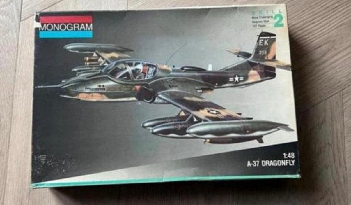 Cessna A-37 Dragonfly Monogram 1:48, Hobby en Vrije tijd, Overige merken, Nieuw, Ophalen of Verzenden, Groter dan 1:72
