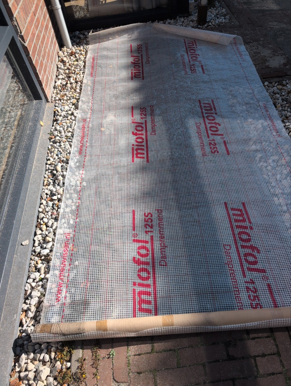 Gratis Miofol 125S dampremmende folie, Overige materialen, Nieuw, Minder dan 5 m², Muurisolatie