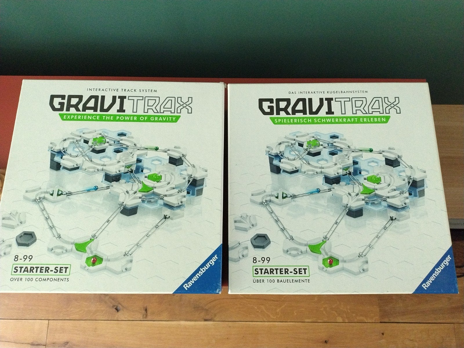 GraviTrax Starter-Set (2 stuks) en Trampoline en Katapult, Ophalen of Verzenden, Zo goed als nieuw, Bouwen