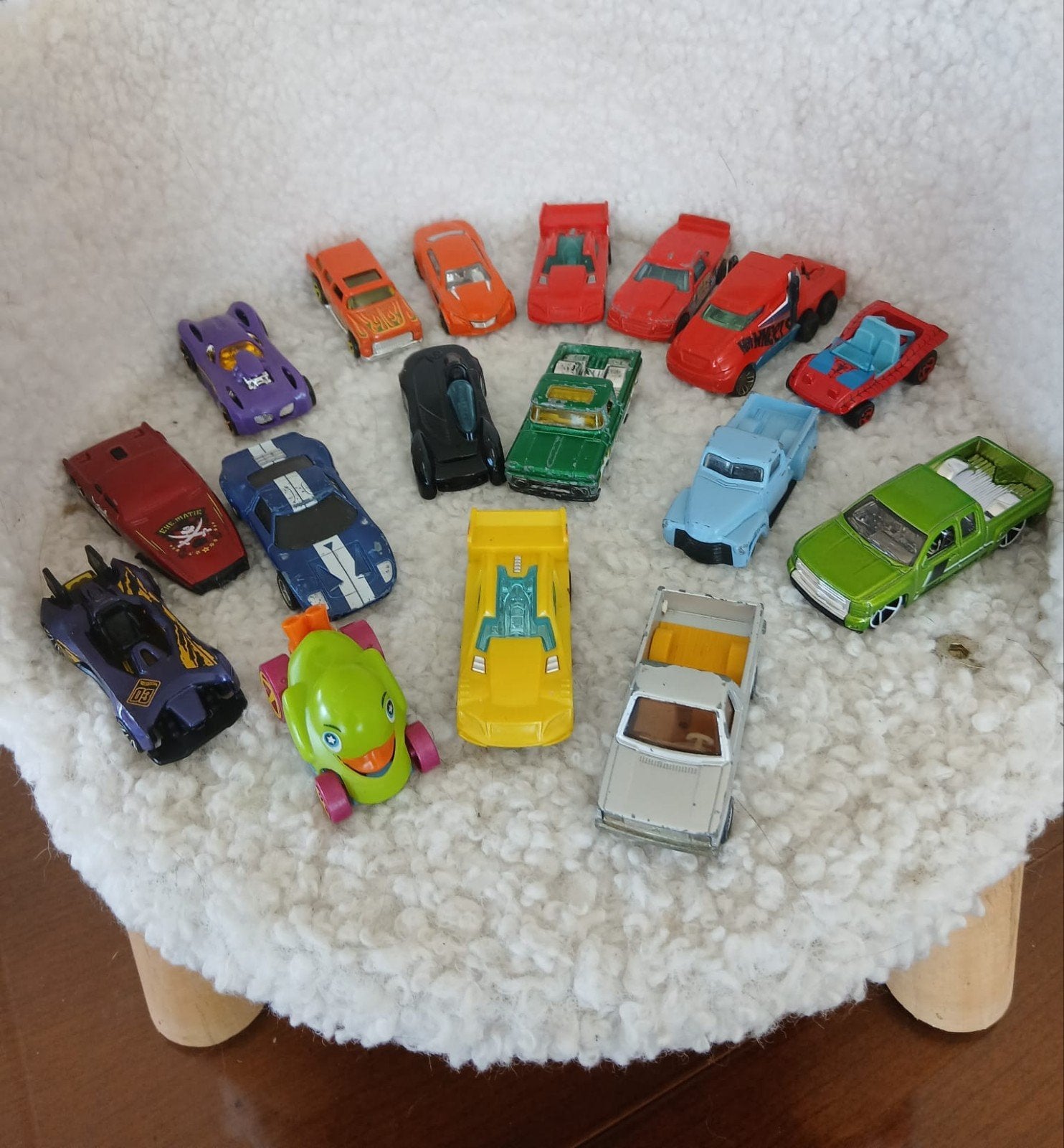 hot wheels auto's 18 stuks, Kinderen en Baby's, Speelgoed | Knuffels en Pluche, Ophalen of Verzenden, Overige typen