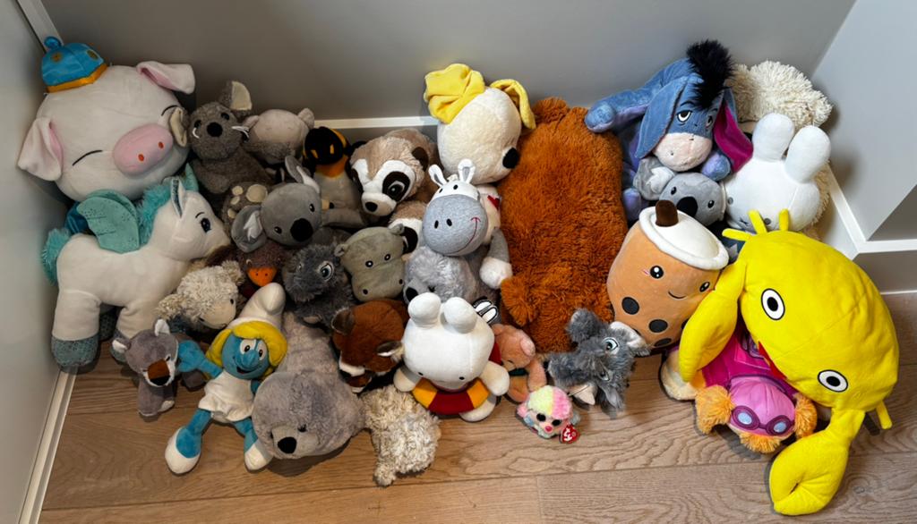 Heel veel knuffels, Pip, Nijntje, disney Eeyore, Ophalen of Verzenden, Gebruikt, Konijn