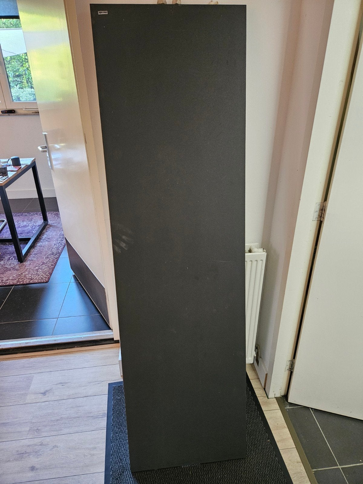 Badkamer radiator (antraciet mat + structuur), Ophalen, Gebruikt, Radiator, Minder dan 60 cm
