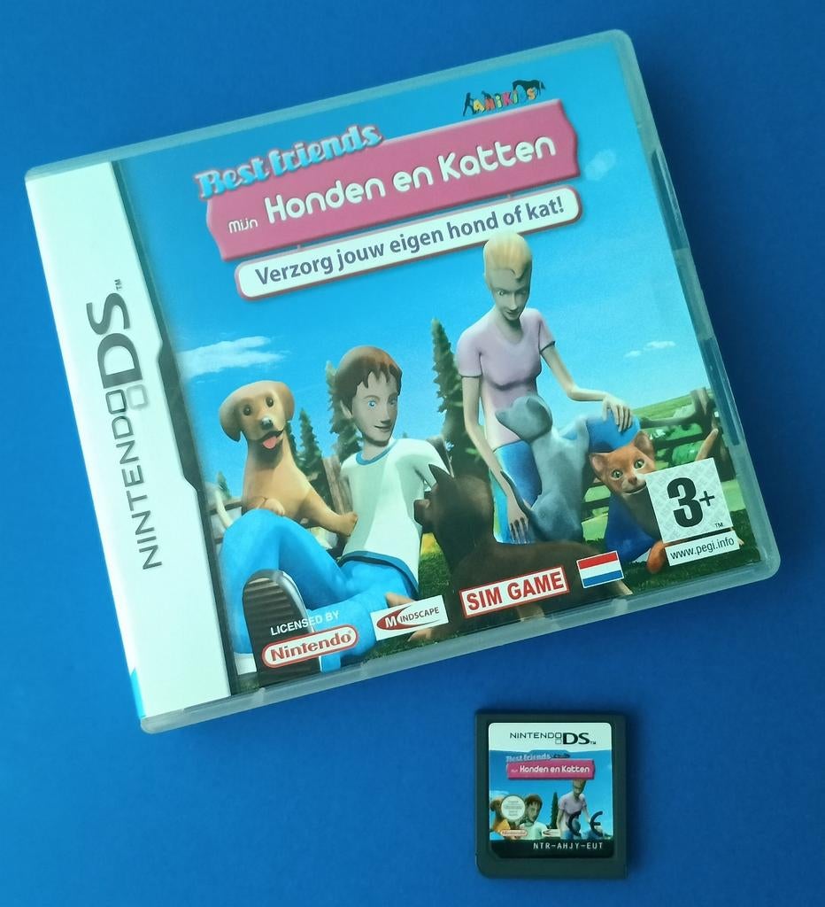 Best Friends - Mijn Honden en Katten (DS), Gekoppelde computers, 1 speler, Ophalen of Verzenden, Zo goed als nieuw