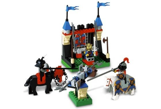 Lego Castle Knights Kingdom Set 6095 - Royal Joust, Gebruikt, Lego, Ophalen of Verzenden, Castle
