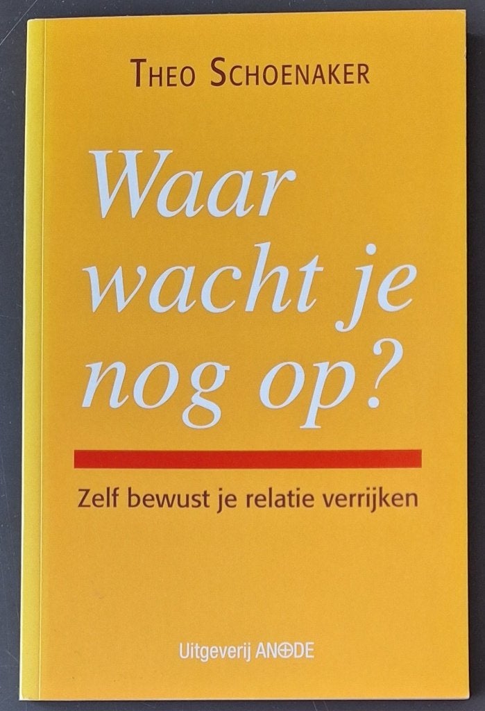 Waar wacht je nog op? - Theo Schoenaker, Ophalen of Verzenden, Gelezen, Ontwikkelingspsychologie, Theo Schoenaker