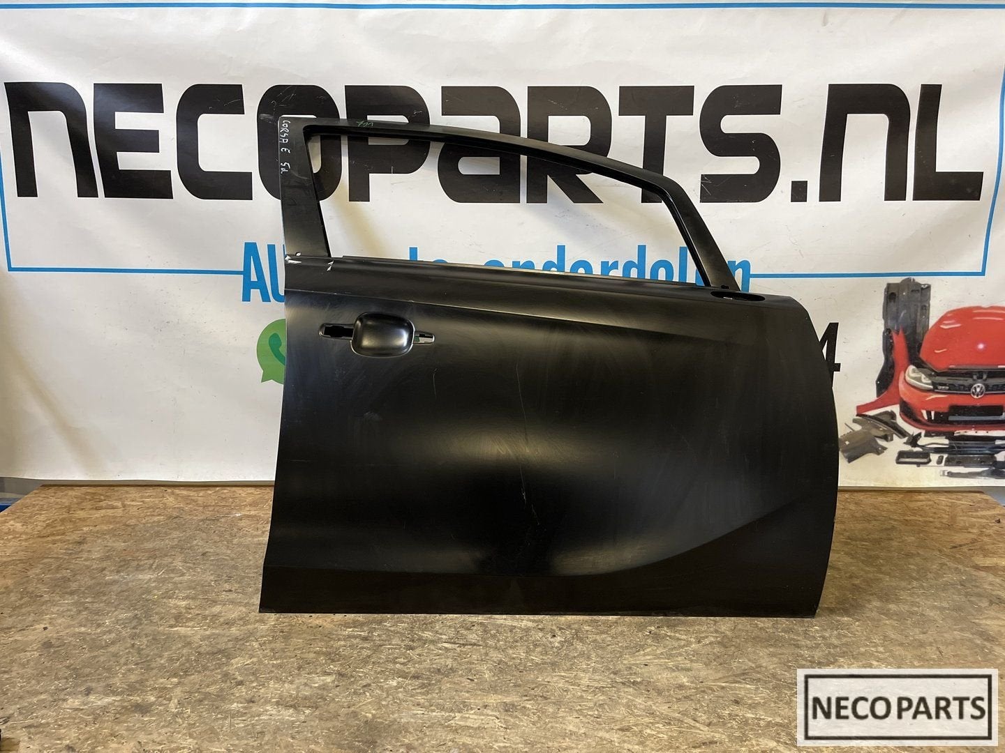 OPEL CORSA E PORTIER DEUR VOORPORTIER ORIGINEEL, Gebruikt, -, -, Opel