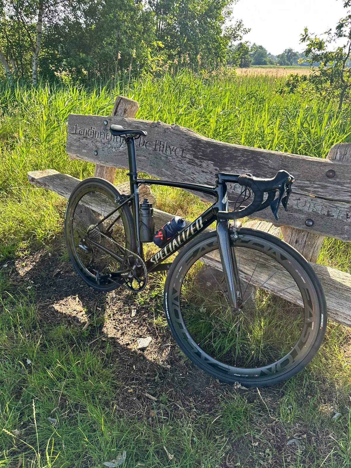 Specialized Allez Sprint - Maat 56 - Ultegra - Carbon Wielen, Carbon, Zo goed als nieuw, Meer dan 20 versnellingen, 53 tot 57 cm