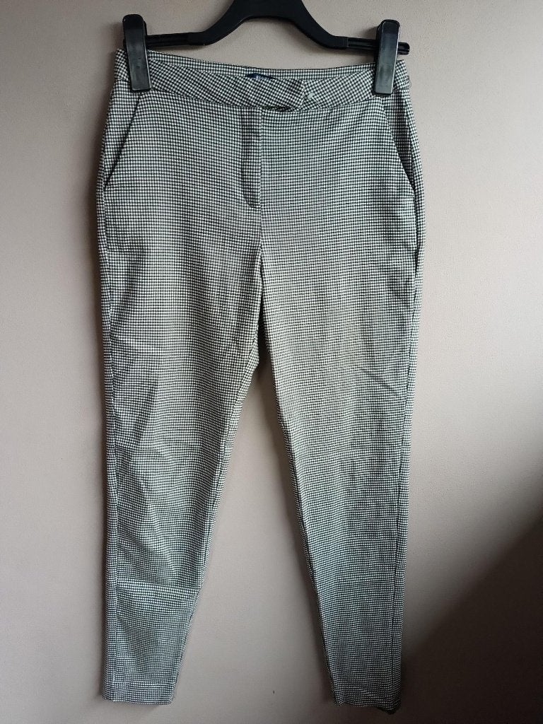 Nieuwe zachte stretch broek ruitjes van Kiabi, maat 38, Maat 38/40 (M), Overige kleuren, Nieuw, Ophalen of Verzenden