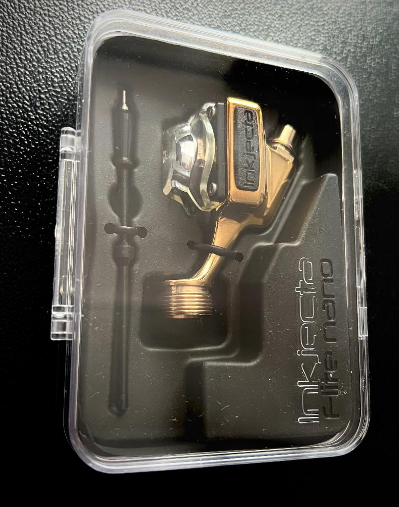 Inkjecta flite nano Élite polished brass tattoo machine, Hobby en Vrije tijd, Tekenen, Ophalen of Verzenden, Nieuw, Overige typen