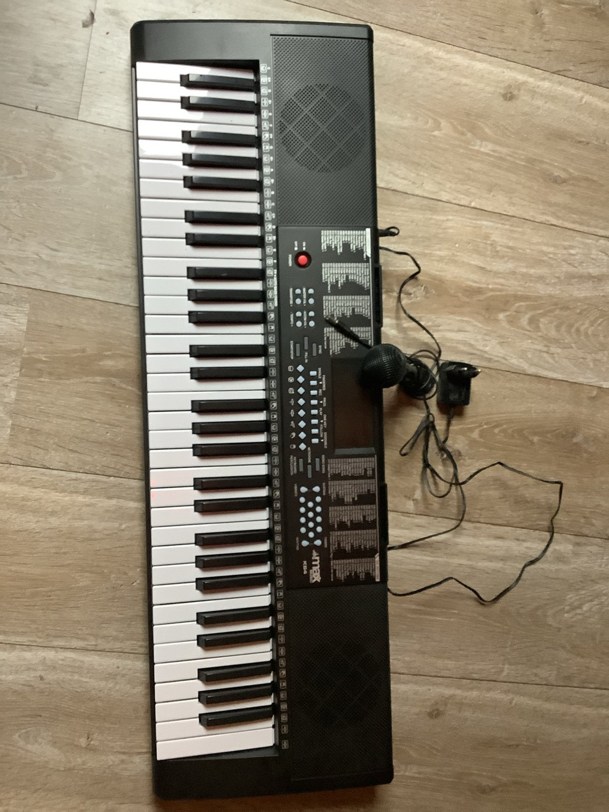 Max Music KB4 Keyboard met microfoon, Ophalen of Verzenden, Zo goed als nieuw, 61 toetsen, Overige merken