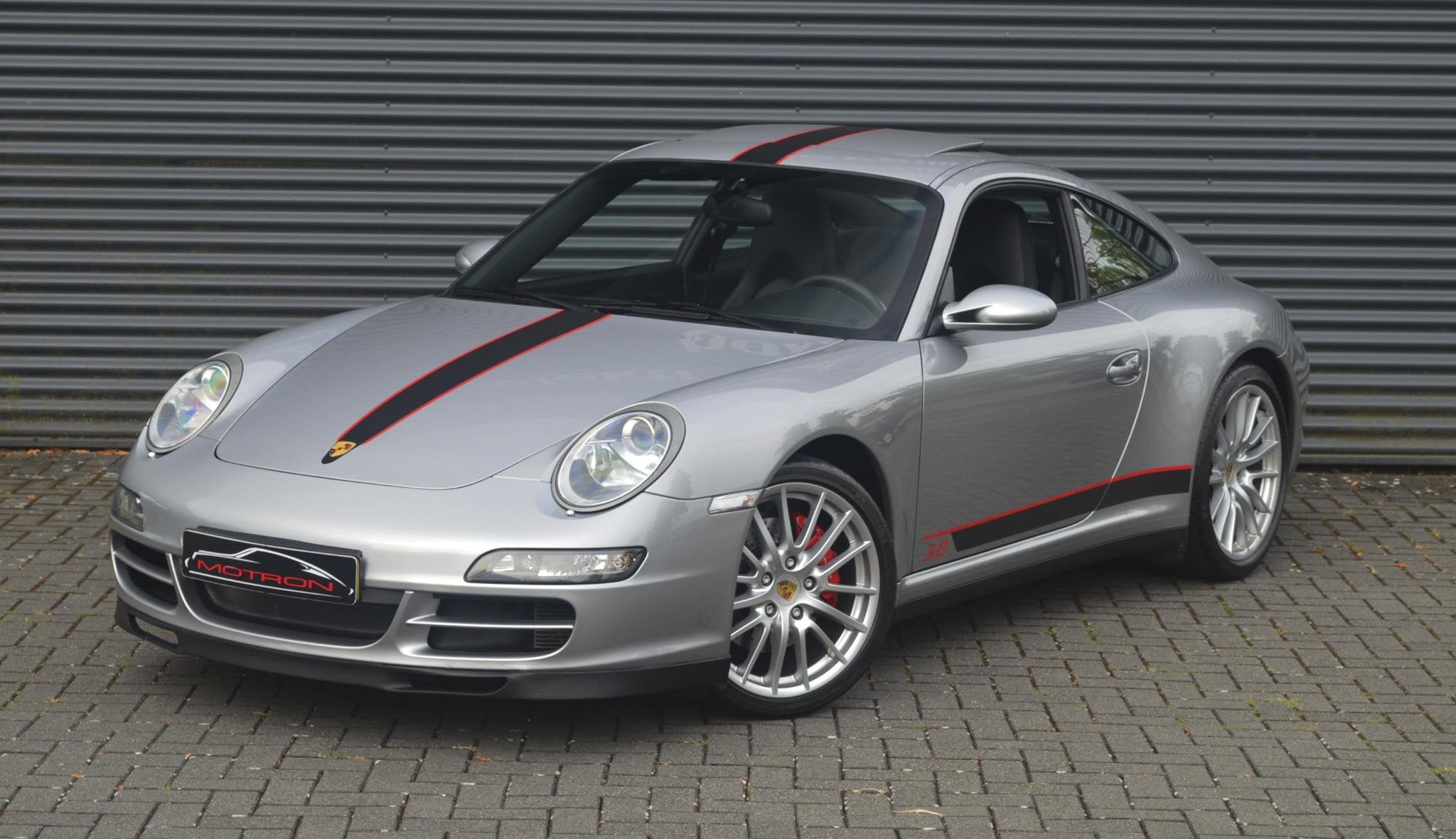 Porsche 911 997 3.8 Carrera 4S, Auto's, Porsche, Gebruikt, Zwart, 4 stoelen, Leder