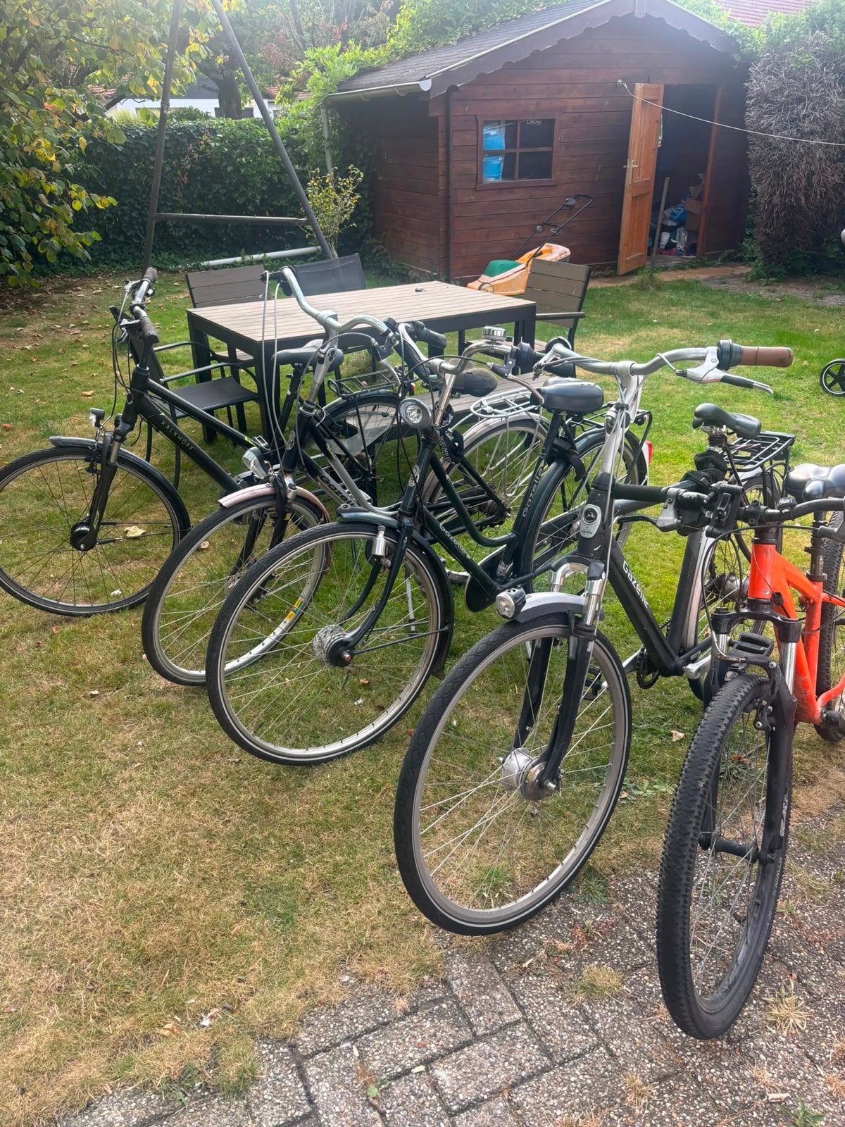 Partij gebruikte fietsen - Diverse merken en maten, Fietsen en Brommers, Gebruikt, Velgrem, Versnellingen, 56 cm of meer