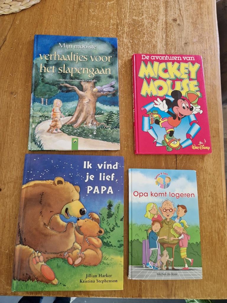 4 prachtige kinderboeken: voorlezen en avontuur, Gelezen, Fictie algemeen, Jongen of Meisje, Ophalen of Verzenden