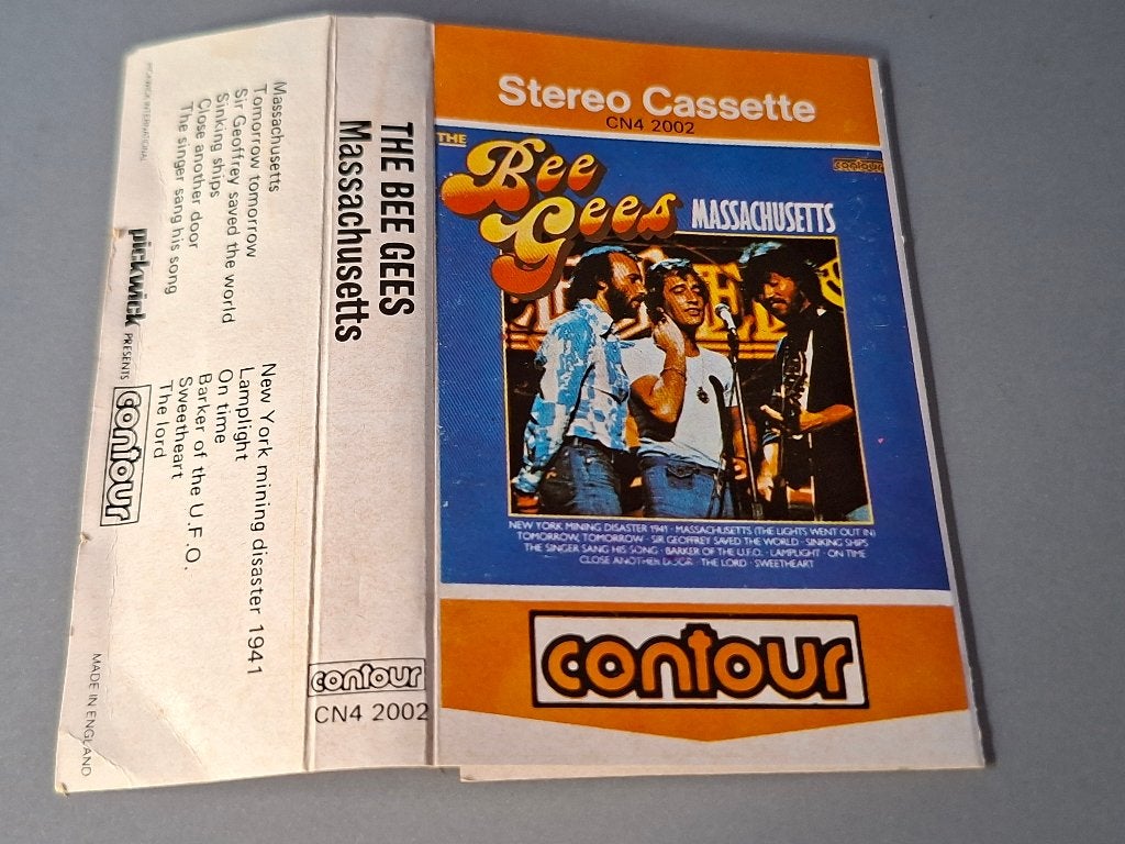 BEE GEES - MASSACHUSETTS (MC), Gebruikt, 1 bandje, Ophalen of Verzenden, Origineel