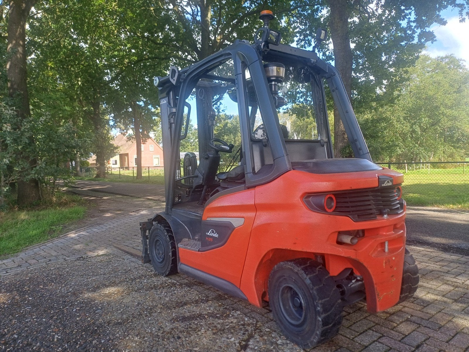 linde heftruck h25d 2021 triplex mast., Ophalen of Verzenden, Overige typen