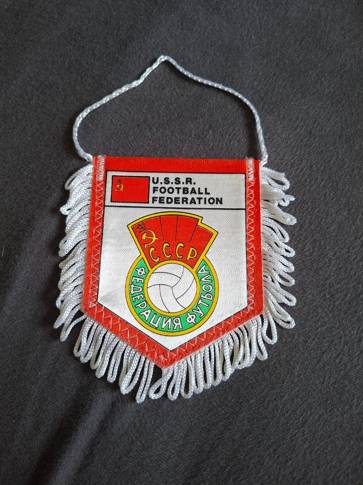 USSR voetbalbond vaantje, Ophalen of Verzenden, Buitenlandse clubs, Vaantje of Sjaal