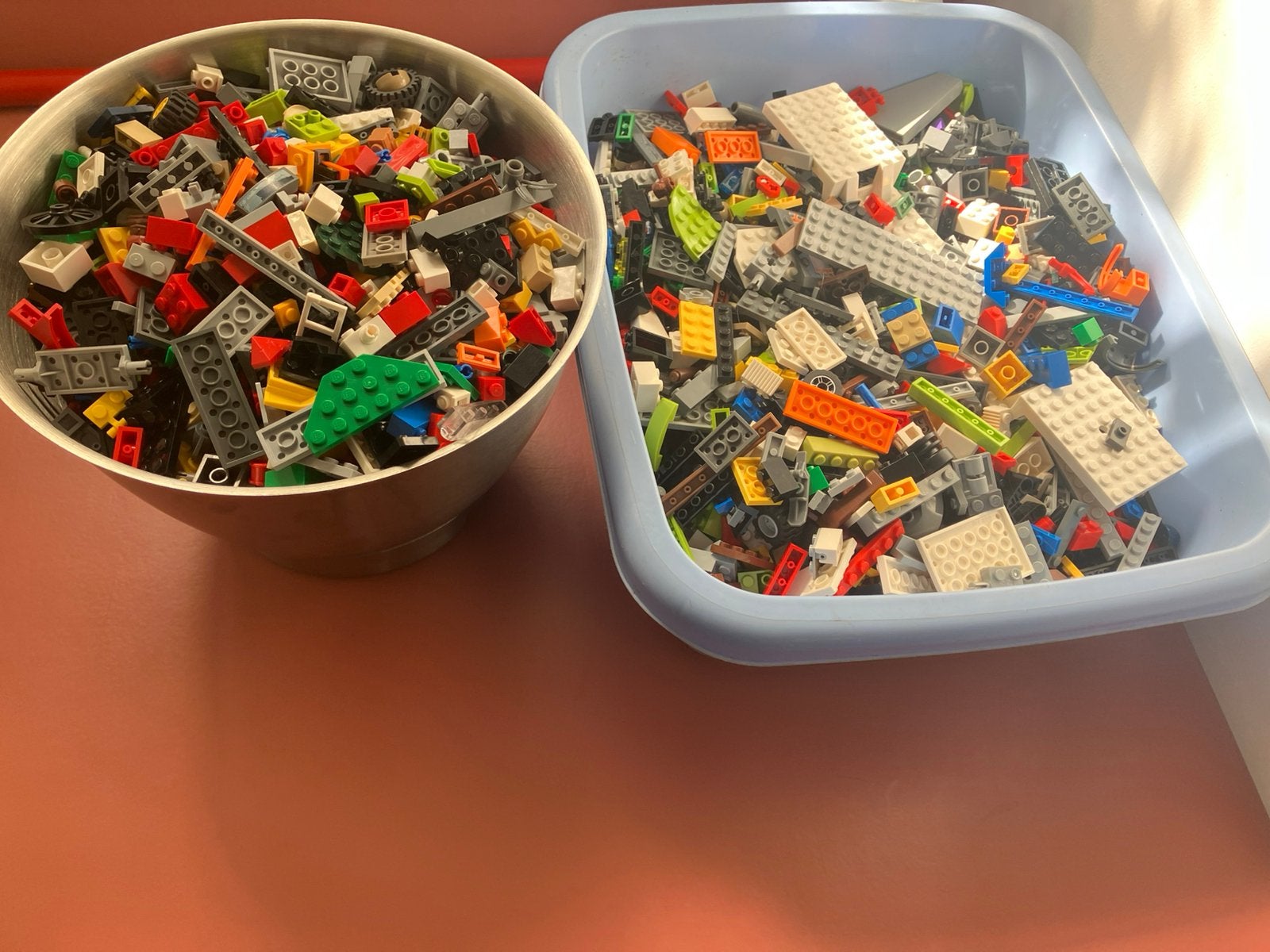 Foto 2 van Partij 3.4 kg Lego