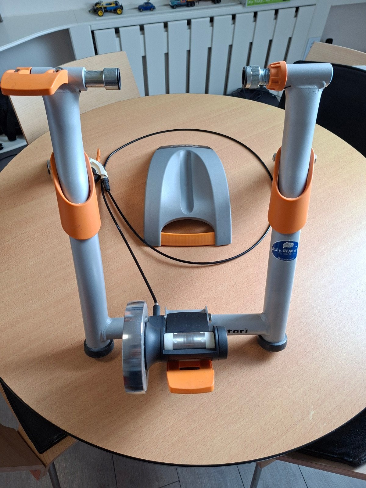 Tacx Satori T1850 fietstrainer, Staal, Zo goed als nieuw, Ophalen, Overige merken