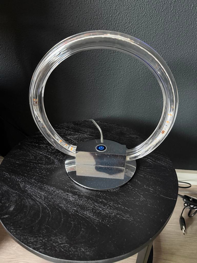 Moderne LED Ringlamp - Sfeervolle Verlichting, Ophalen, Zo goed als nieuw, Kunststof, Minder dan 50 cm