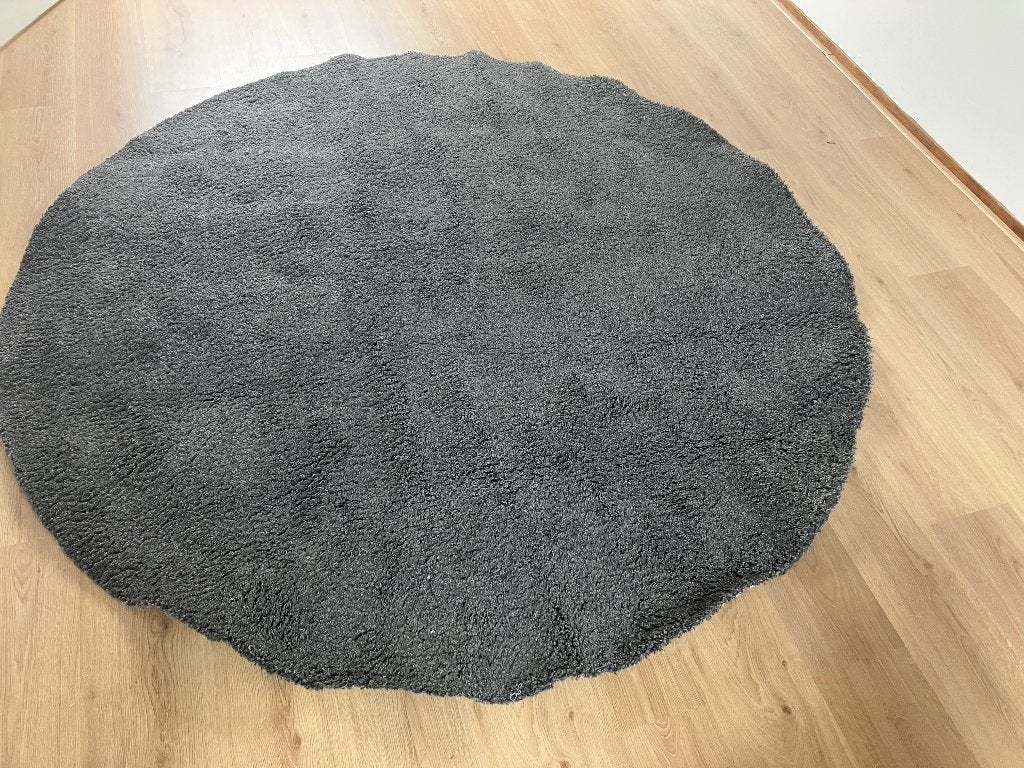 Vloerkleed, Ophalen, Gebruikt, Rond, 200 cm of meer