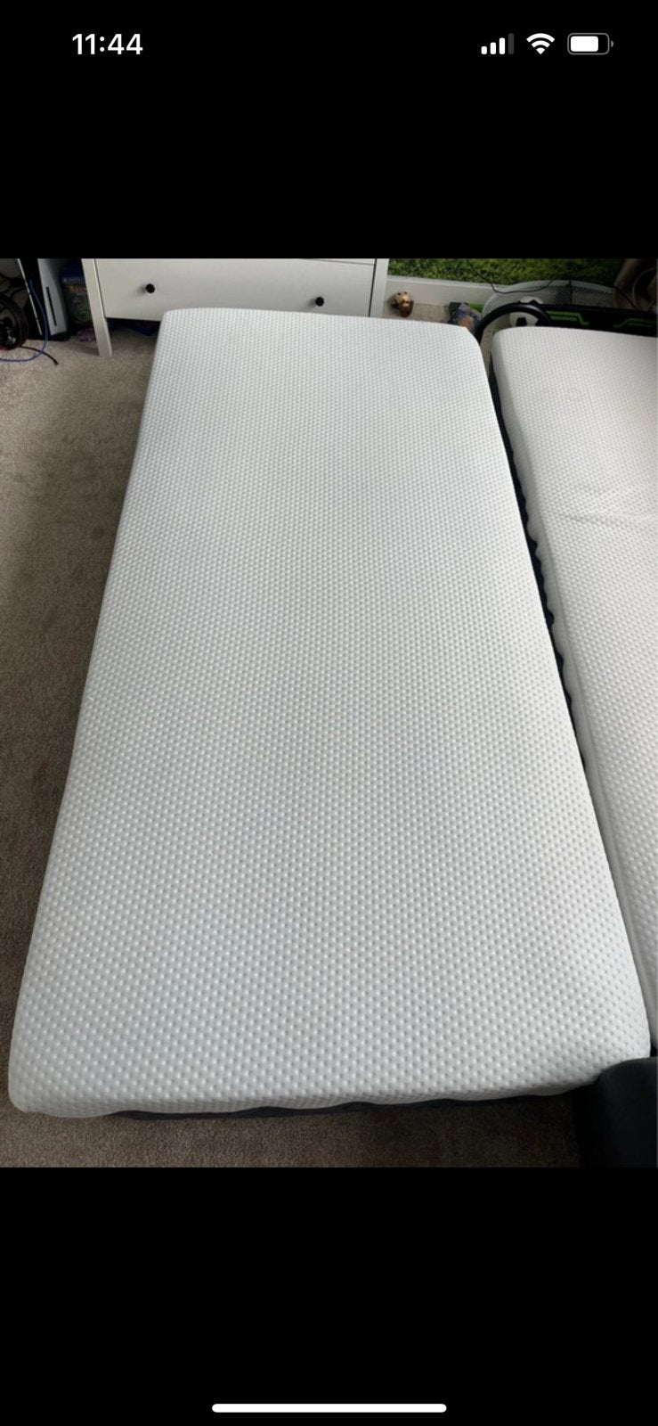 Nieuw emma hybrid II matras, Ophalen, Zo goed als nieuw, Eenpersoons, 90 cm