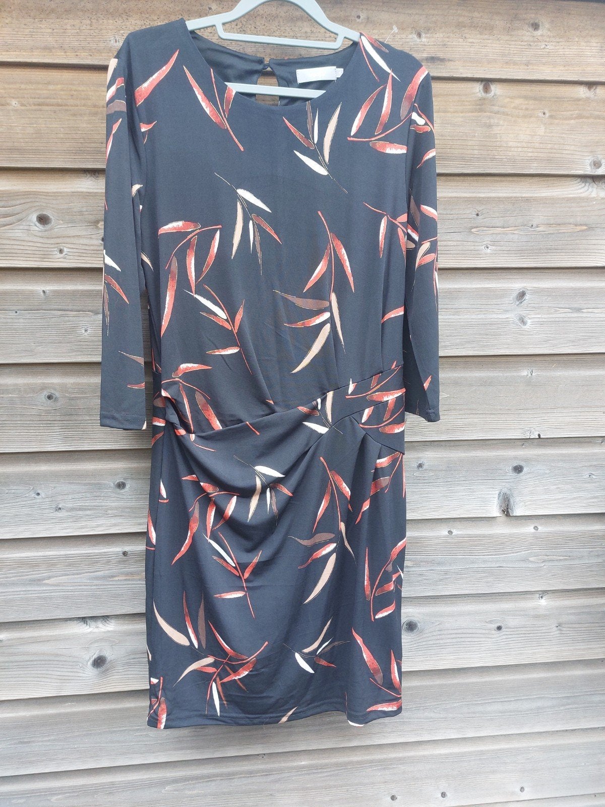 Jurk Fransa maat M/38 nieuw zwart en rood, Verzenden, Nieuw, Maat 38/40 (M), Rood