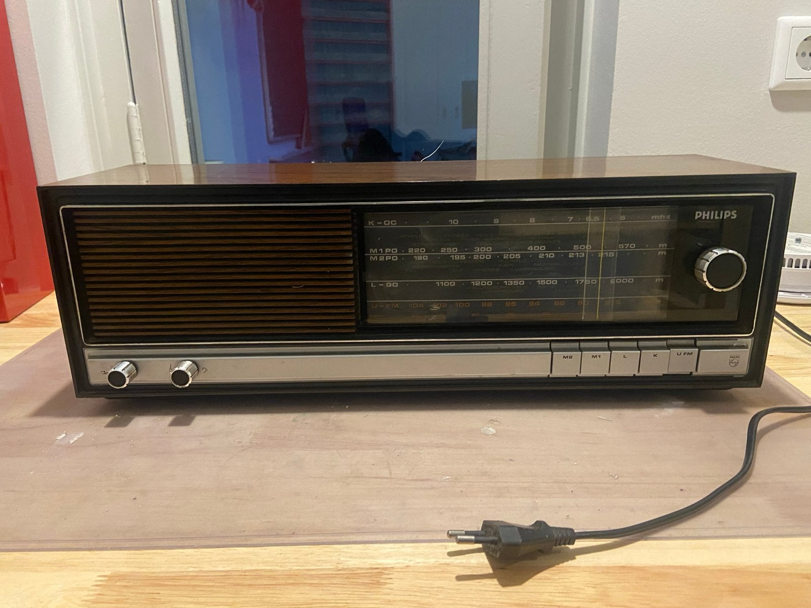 Vintage Philips Radio - Made in Holland, Ophalen, Gebruikt, Radio
