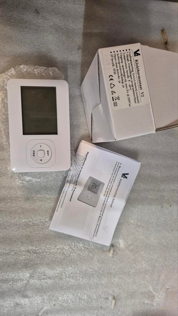 Klokthermostaat V2 - Programmeerbare Thermostaat, Ophalen of Verzenden, Slimme thermostaat, Nieuw