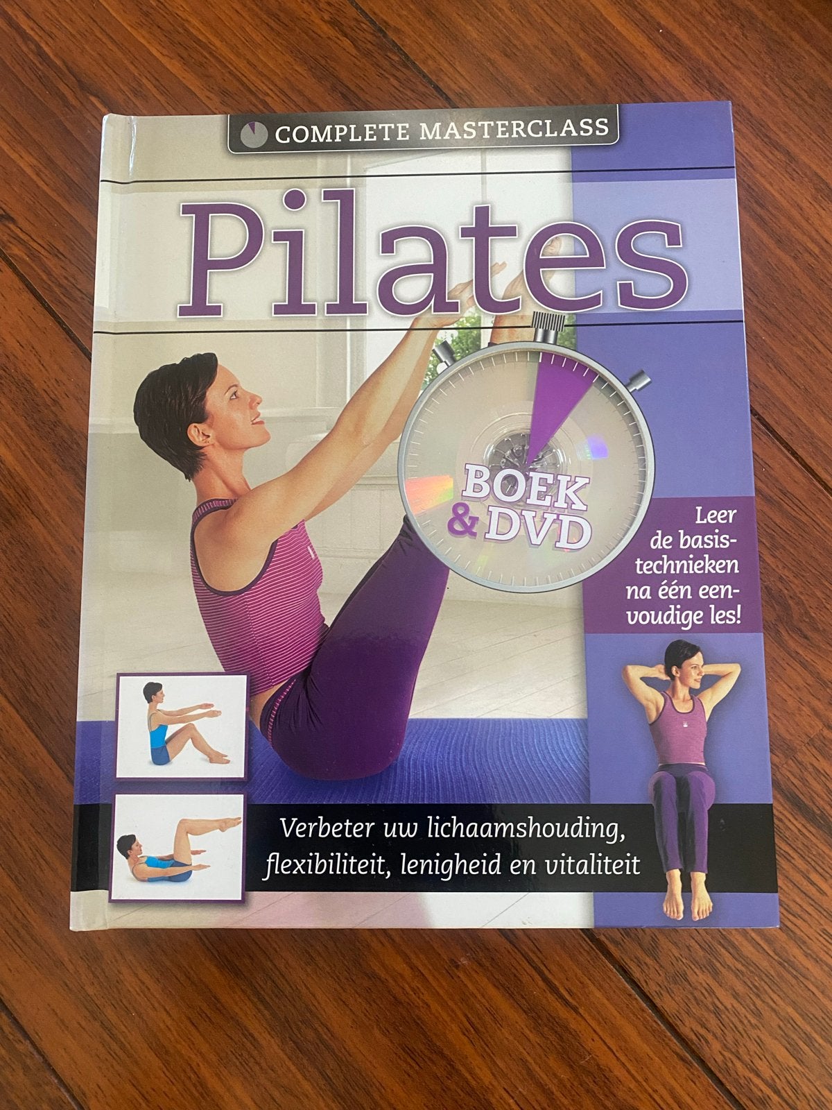 Complete Masterclass Pilates Boek & DVD, Boeken, Ophalen of Verzenden, Gamma, Nieuw, Overige niveaus