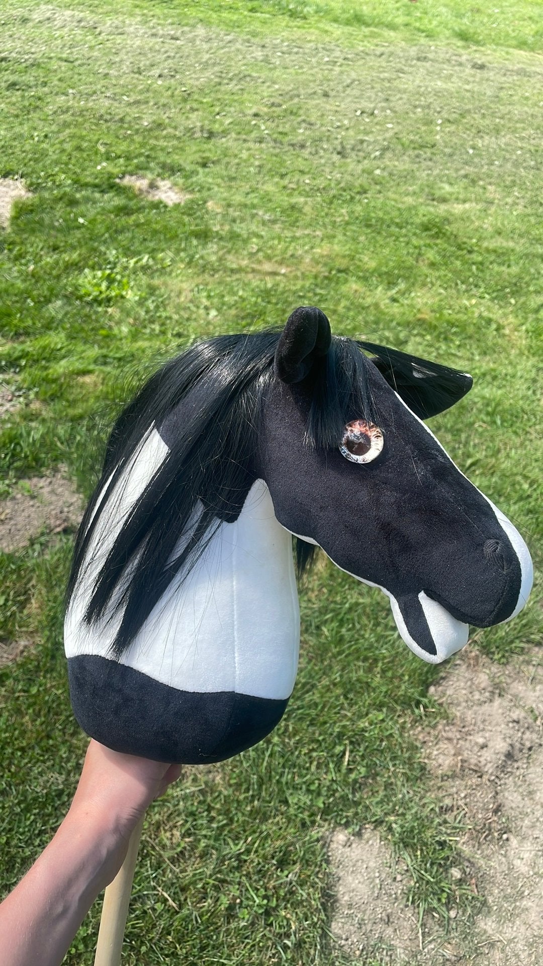 Hobby horse zwart en wit, Ophalen of Verzenden, Zo goed als nieuw