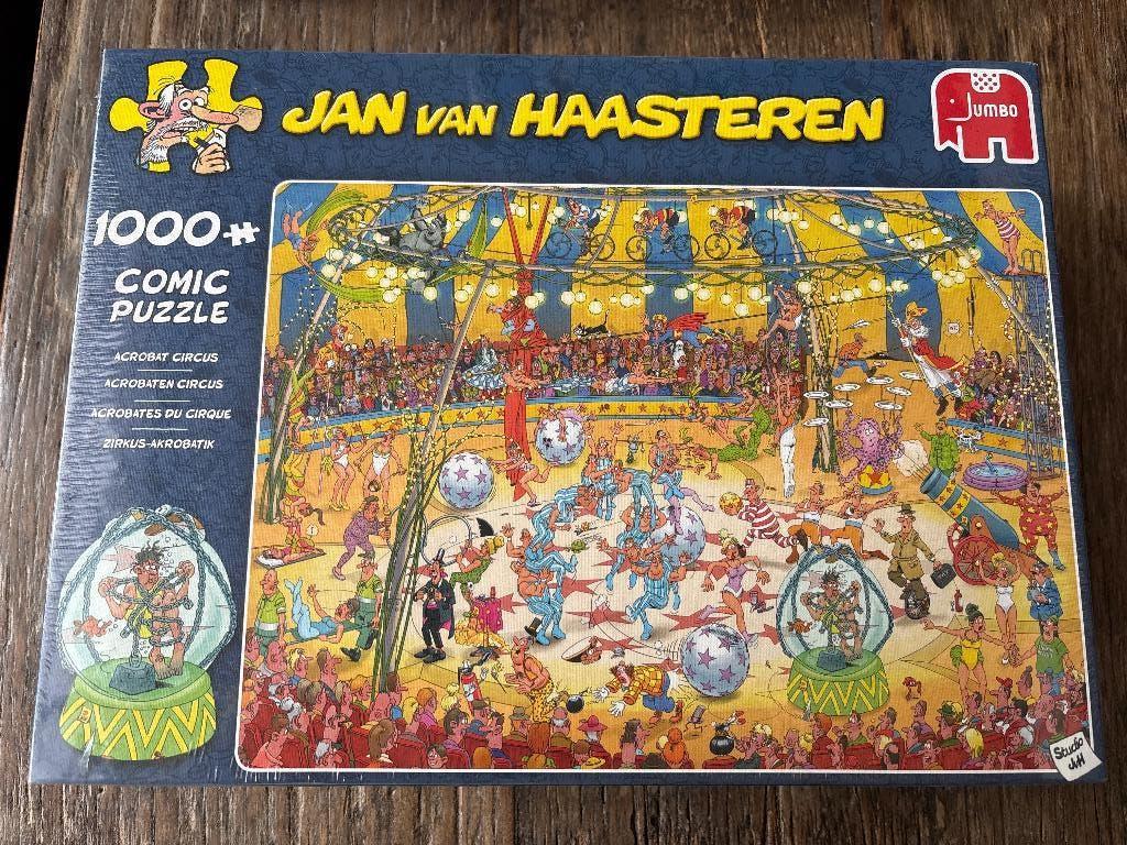 Jan van Haasteren puzzel, Ophalen, 500 t/m 1500 stukjes, Nieuw, Legpuzzel