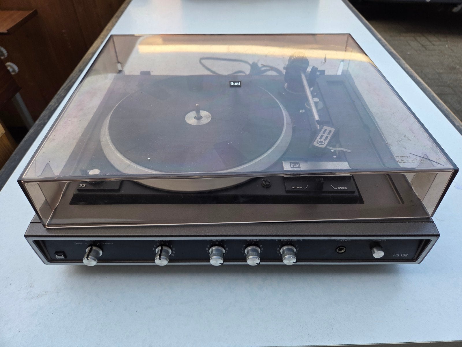 Dual HS 132 Platenspeler - Vintage Audio, Audio, Tv en Foto, Ophalen, Dual Gebr. Steidinger, Info@dual.de, Platenspeler