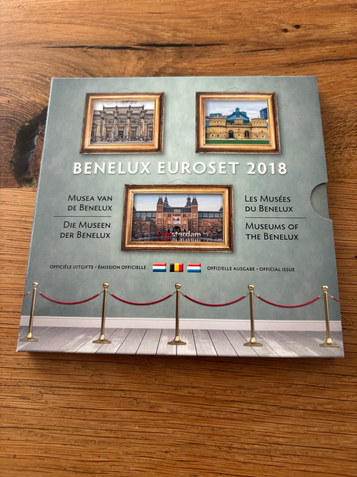 Benelux Euroset 2018 - Musea van de Benelux, Ophalen of Verzenden, Overige landen, Overige waardes, Setje