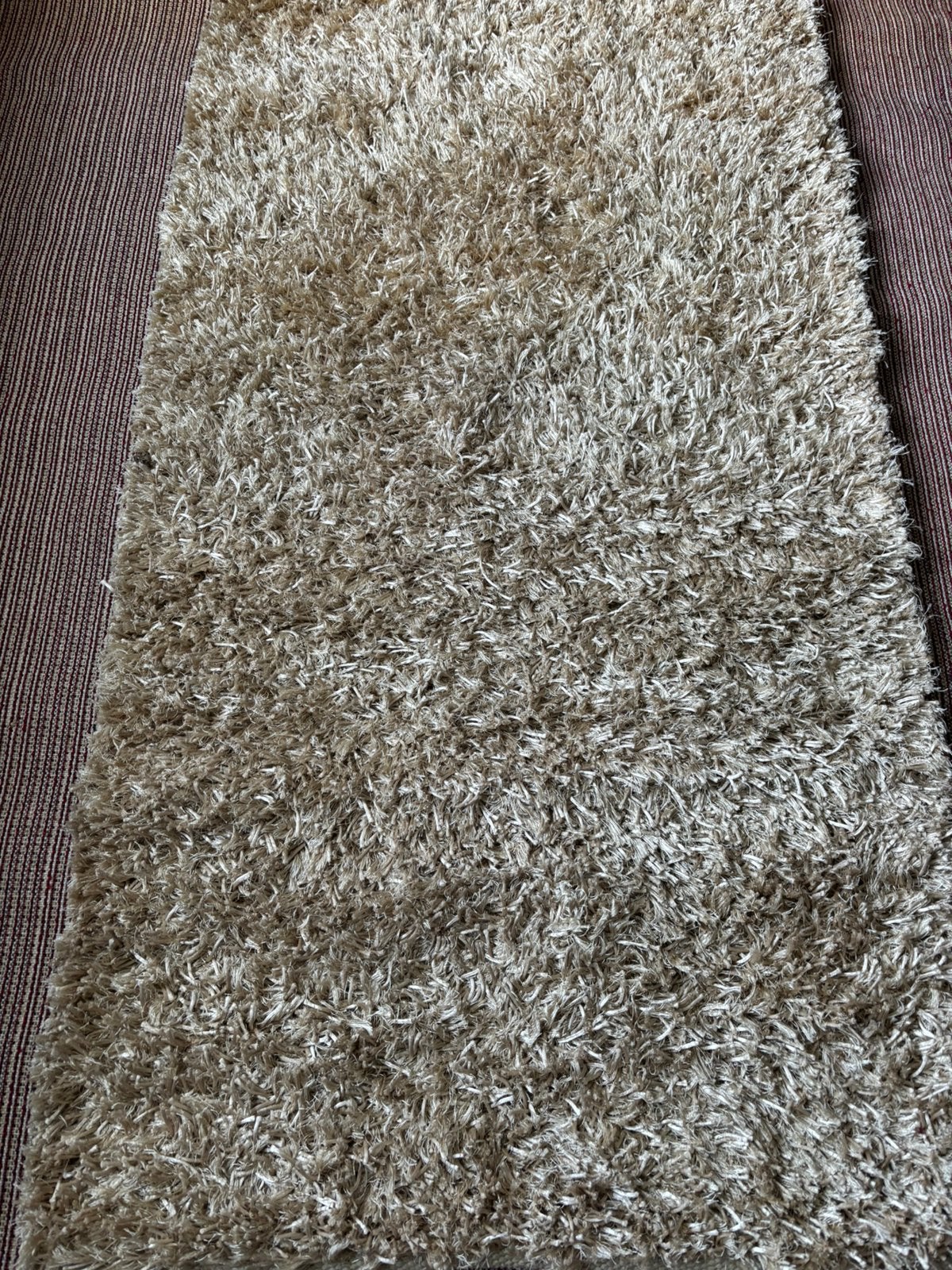 Vloerkleed champange kleur 150x80 cm nu voor 20 euro, 100 tot 150 cm, Geel, Zo goed als nieuw, Rechthoekig