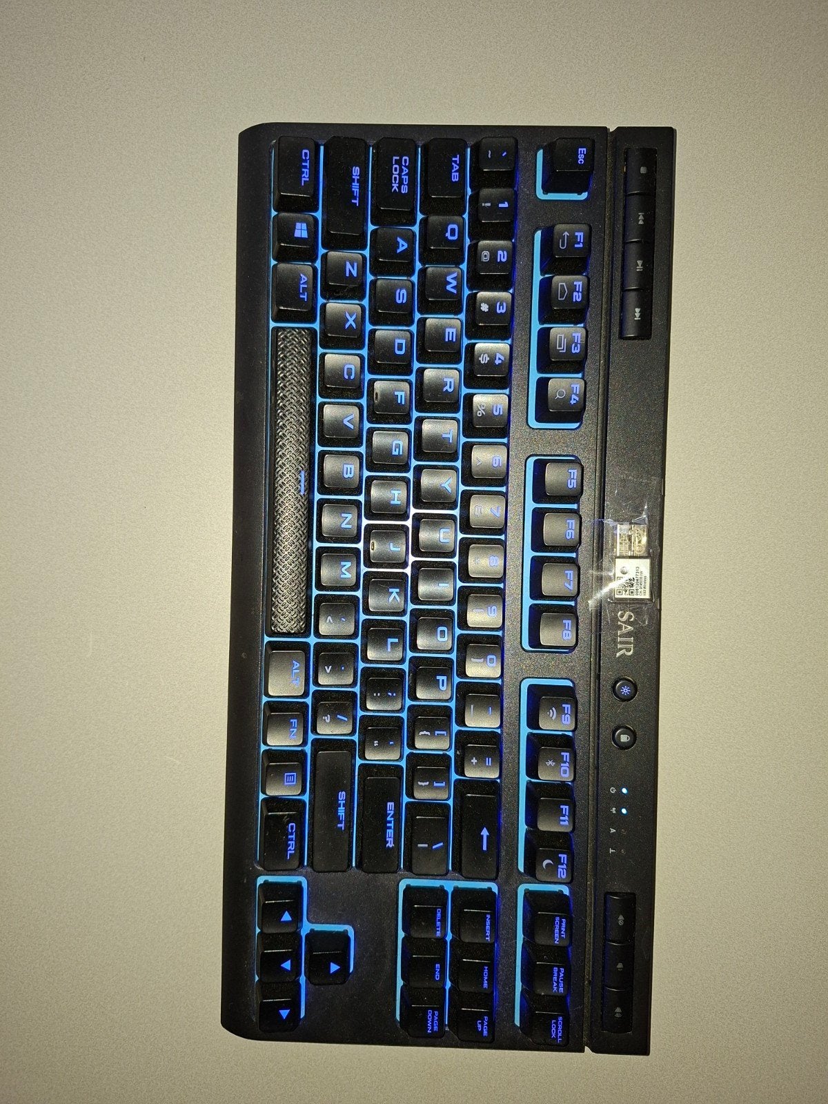 Corsair K63 Draadloos Mechanisch Gaming Toetsenbord, Computers en Software, Ophalen, Gaming toetsenbord, Zo goed als nieuw, Draadloos
