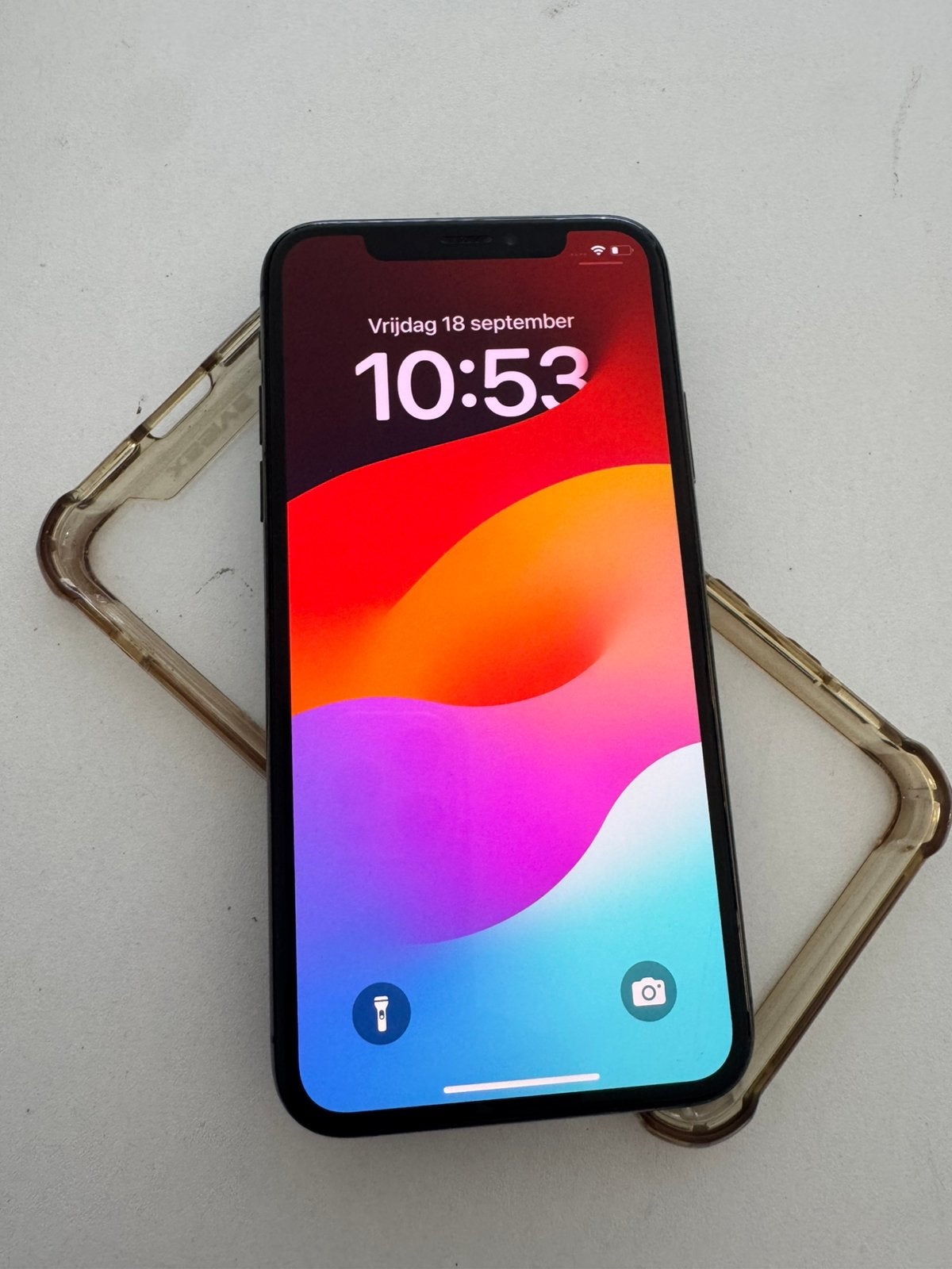 IPHONE XS 64 GB ZWART ECHT ZGAN, Telecommunicatie, Zwart, Zo goed als nieuw, 64 GB, Zonder simlock