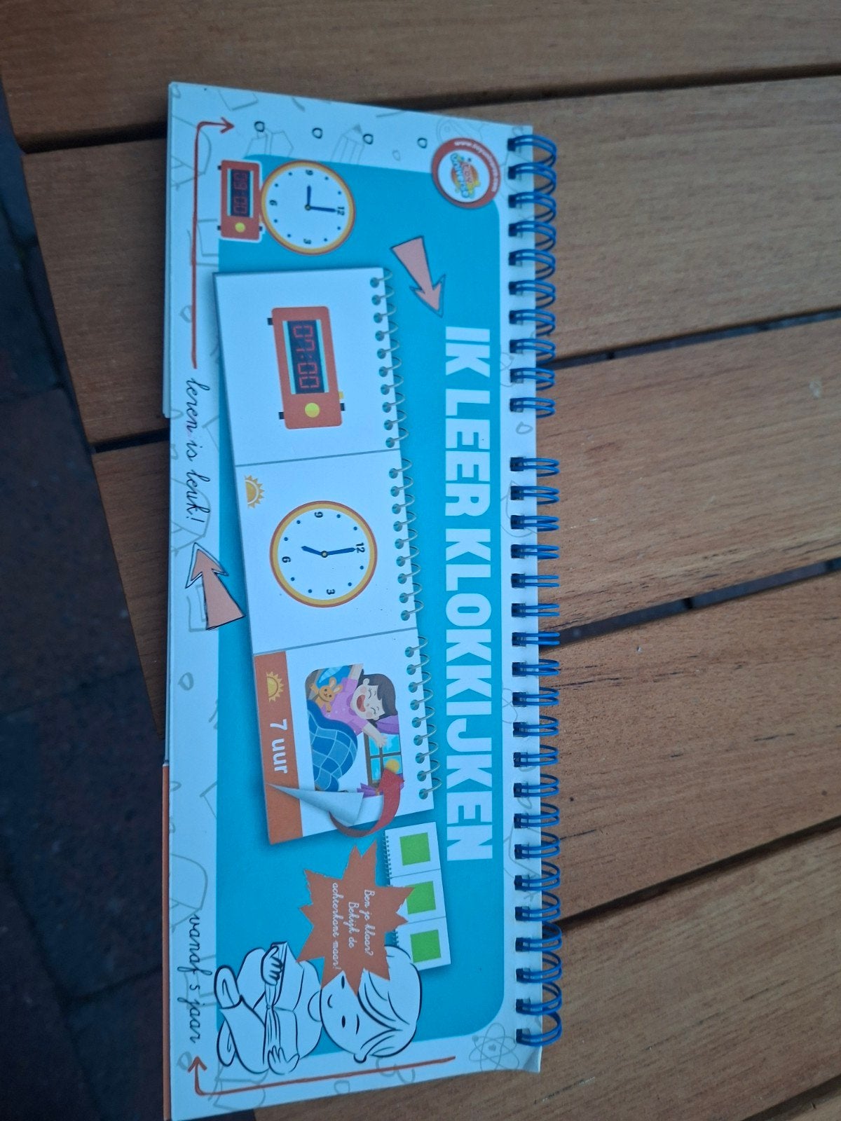 Ik Leer Klokkijken - Educatief Spel voor Kinderen, Ophalen, Zo goed als nieuw, Taal en Lezen