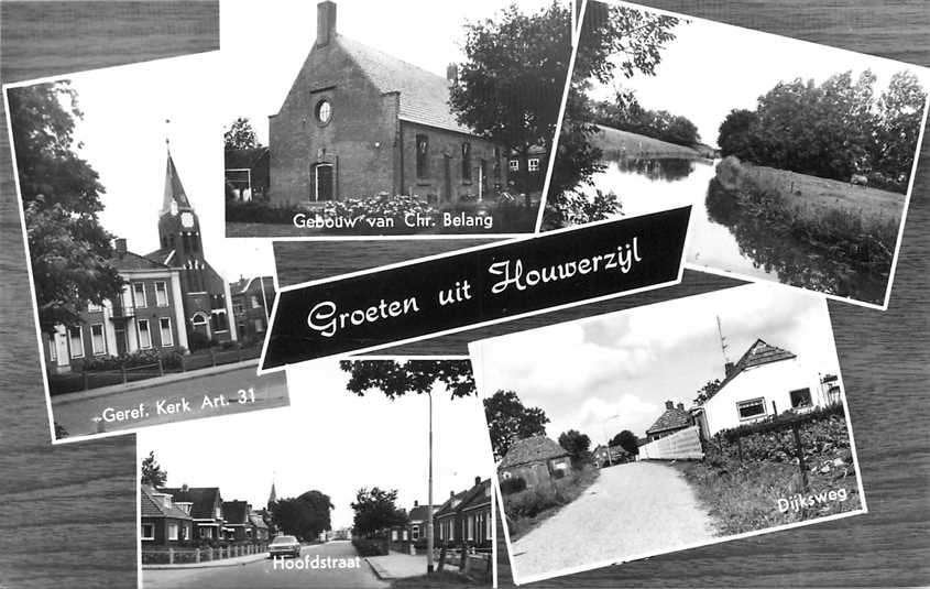 300-004-007 Houwerzijl, Verzenden, Voor 1920, Groningen