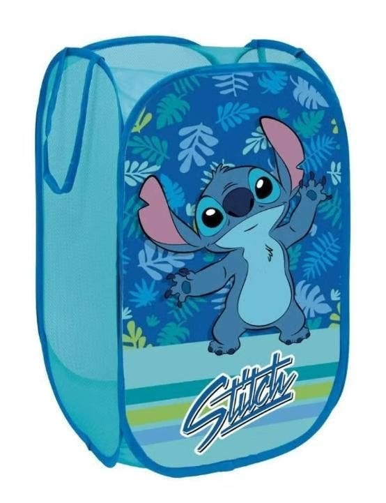 Stitch Pop-Up Opbergmand - Disney Wasmand / Speelgoedmand, Blauw, Stitch, Nieuw, Ophalen of Verzenden