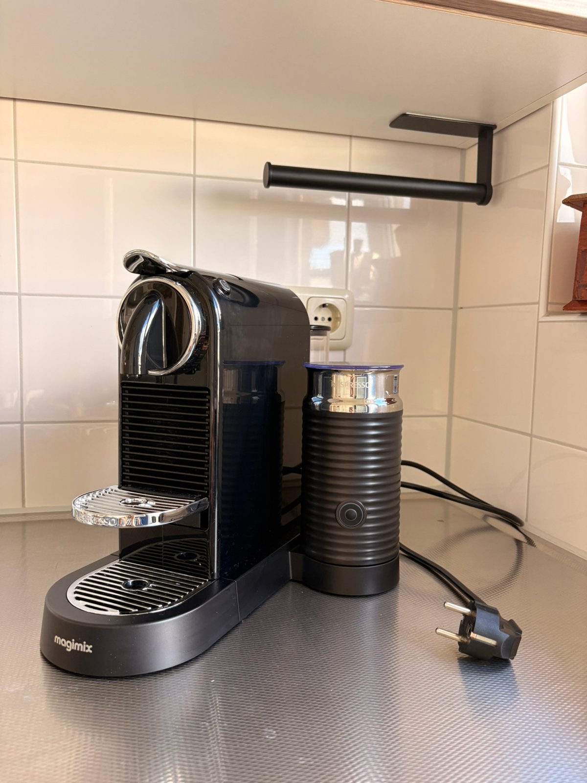 Nespresso Citiz&Milk Machine, Magimix, Verzenden, Zo goed als nieuw, Espresso apparaat, Koffiepads en cups