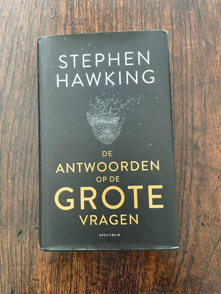 DE ANTWOORDEN OP DE GROTE VRAGEN Stephen Hawking, Ophalen of Verzenden, Zo goed als nieuw, Natuurwetenschap