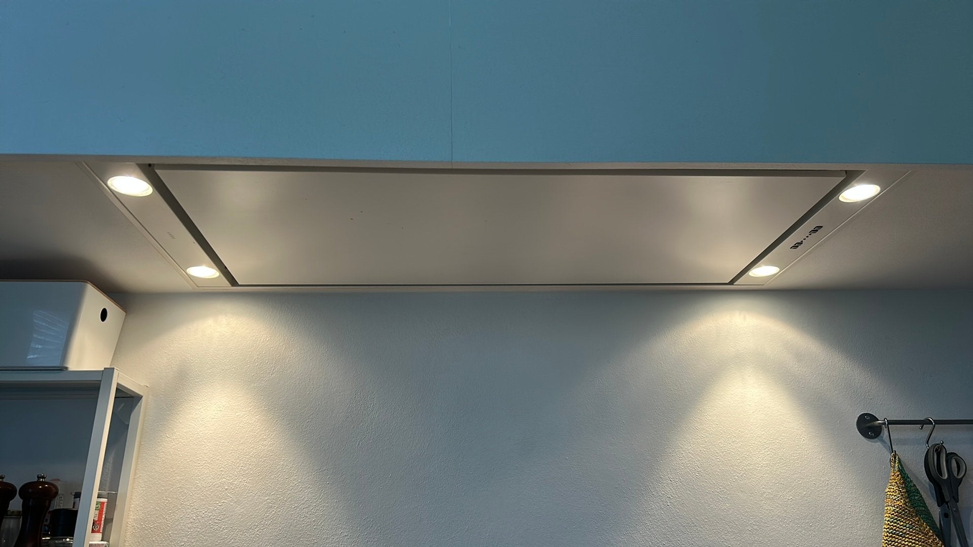 Novy Inbouw afzuigkap type 6840, Ophalen, Zo goed als nieuw, Inbouw, Vlakschermkap