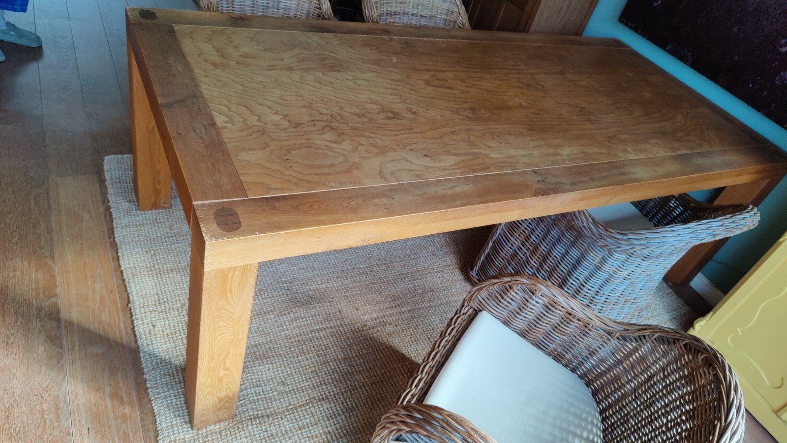 Dutch Table Design type 4340 eettafel. 240/110/77 in goede s, Huis en Inrichting, Ophalen, Gebruikt, 75 cm of meer, 60 cm of meer